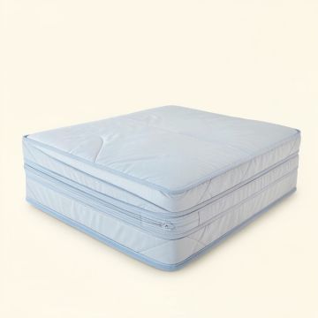 The Original Sleep Defense System Hypoallergenic Waterproof Zippered Mattress Protector (synthetic illustration; no displayed measurements)