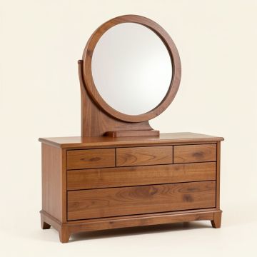 Miquel Magnifying Dresser Mirror (synthetic illustration; no displayed measurements)