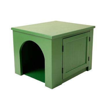 Lake Bridge Empty Furniture-Style Litter Enclosure - Green