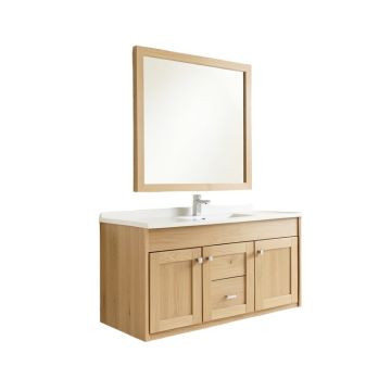 Tribecca 30 '' Wall-Mounted Single Bathroom Vanity Set