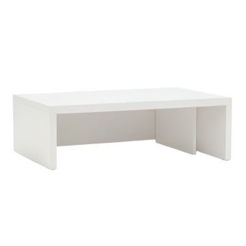 Aspen Crest Desktop Monitor Riser - White