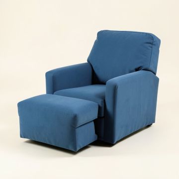 Ethanael Chill Kids Recliner And Ottoman (synthetic illustration; no displayed measurements)