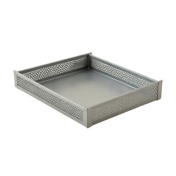 Alder Edge Empty Under-Desk Cable Tray - Gray