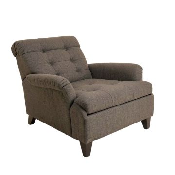 Tufted Two Arm Chaise Lounge