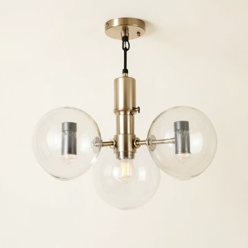 Carine 8 - Light Unique / Statement Globe Chandelier (synthetic illustration; no displayed measurements)