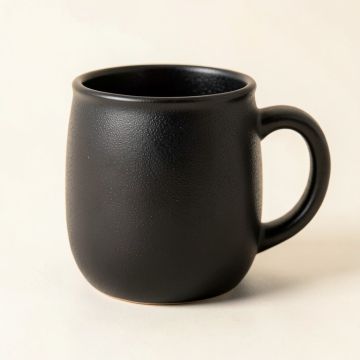 Juniper Crest Ceramic Mug - Black (synthetic illustration; no displayed measurements)