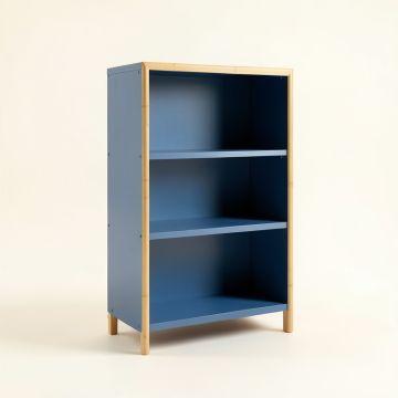 River Dale Freestanding Bookcase - Blue (synthetic illustration; no displayed measurements)