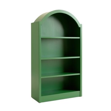 Willow Edge Freestanding Bookcase - Green