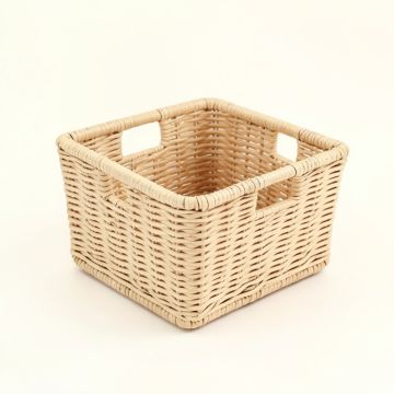 Maple Crest Empty Storage Basket - Beige (synthetic illustration; no displayed measurements)