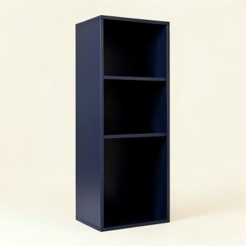 Aspen Brook Narrow Cubby Tower - Navy (synthetic illustration; no displayed measurements)