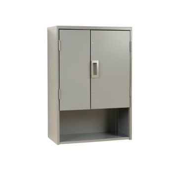 Ash Branch Wall-Mounted Laundry Cabinet - Gray