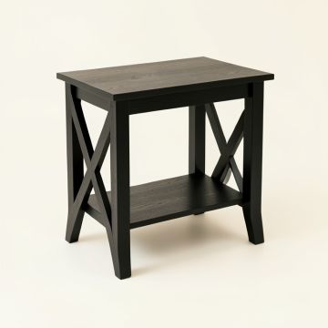 Field Dell Side Table - Black (synthetic illustration; no displayed measurements)