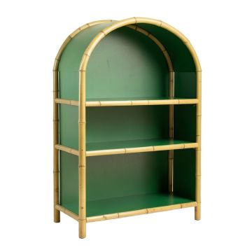 Stone Branch Freestanding Bookcase - Green