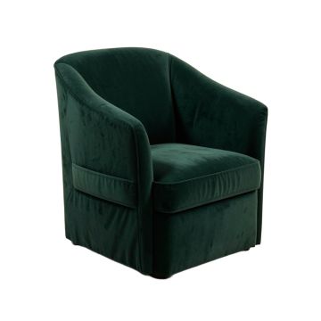 Alberts Velvet Upholstered Parsons Chair (synthetic illustration; no displayed measurements)