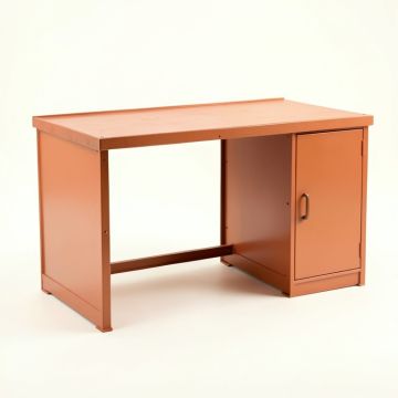 Slate Branch Empty Workshop Workbench - Terracotta (synthetic illustration; no displayed measurements)