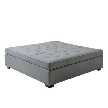 Lutton Tufted Upholstered Storage Platform Bed