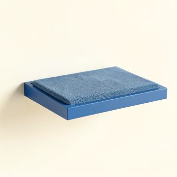 Hill Brook Wall-Mounted Cat Perch - Blue (synthetic illustration; no displayed measurements)