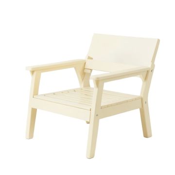 Olive Branch Outdoor Lounge Chair - Cream