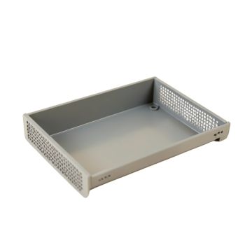 River Falls Empty Under-Desk Cable Tray - Gray