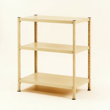 Rowan Brook Desktop Shelving Unit - Beige (synthetic illustration; no displayed measurements)