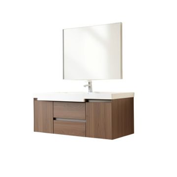 Breakthrough 32 '' Vanity Wall-Mounted Single Bathroom Vanity Set