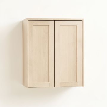 Willow Bridge Wall-Mounted Entry Cabinet - Beige (synthetic illustration; no displayed measurements)