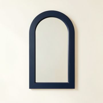 Willow Crest Framed Wall Mirror - Navy (synthetic illustration; no displayed measurements)