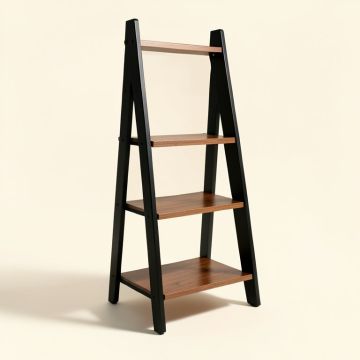 Thomaston 56.25 '' H X 20 '' W Ladder Bookcase (synthetic illustration; no displayed measurements)