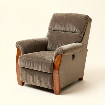 Aitiana 30.3 '' Wide Chenille Manual Swivel Ergonomic Recliner (synthetic illustration; no displayed measurements)