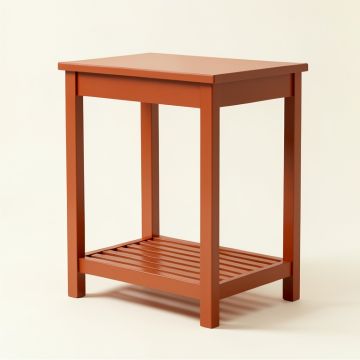 Stone Bend Freestanding Laundry Folding Counter - Terracotta (synthetic illustration; no displayed measurements)