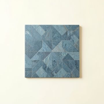 Holly Bend Uninstalled Square Decorative Tile - Blue (synthetic illustration; no displayed measurements)