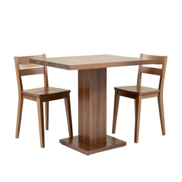 Annamarra Square Indoor And Outdoor 3 Piece Bar Height Dining Set