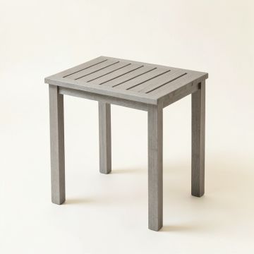 Olive Dale Compact Balcony Table - Gray (synthetic illustration; no displayed measurements)