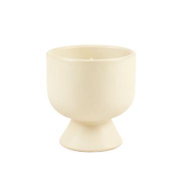 Glen Bend Empty Candle Holder - Ivory