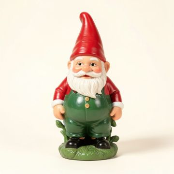 Xan Garden Gnome With Lily Statue (synthetic illustration; no displayed measurements)