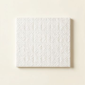 Cove Bluff Uninstalled Square Decorative Tile - White (synthetic illustration; no displayed measurements)