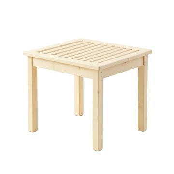 Oak Bluff Compact Balcony Table - Cream