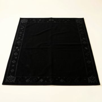 Holly Canyon Rectangular Area Rug - Black (synthetic illustration; no displayed measurements)