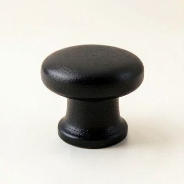 Ash Canyon Cabinet Knob Without Packaging - Black (synthetic illustration; no displayed measurements)