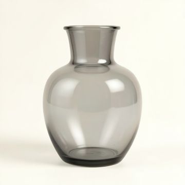 Dune Bend Empty Decorative Vase - Gray (synthetic illustration; no displayed measurements)