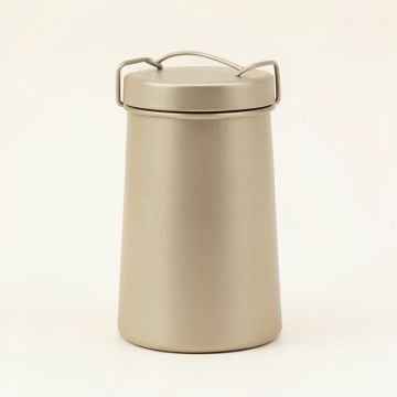 Maple Crossing Storage Canister With Lid - Beige (synthetic illustration; no displayed measurements)