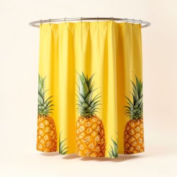 Pineapple Summer Themed Single + Hooks (synthetic illustration; no displayed measurements)