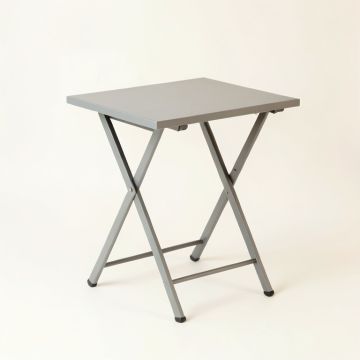 Briar Dell Compact Balcony Table - Gray (synthetic illustration; no displayed measurements)
