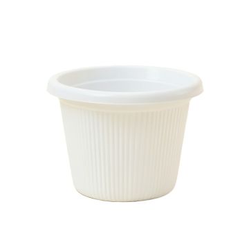 River Arc Empty Planter - White