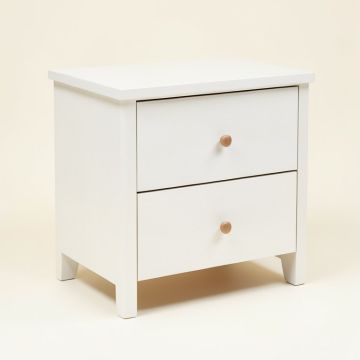 Ophir Contemporary 2 Drawer Nightstand (synthetic illustration; no displayed measurements)
