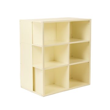 Ridge Crest Desktop Shelving Unit - Ivory