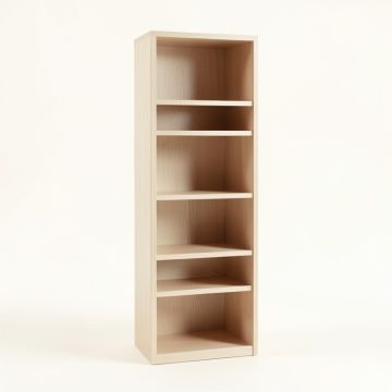 Cliff Dell Narrow Cubby Tower - Beige (synthetic illustration; no displayed measurements)