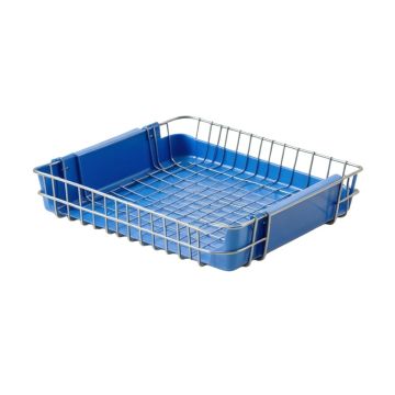Slate Crest Empty Under-Desk Cable Tray - Blue