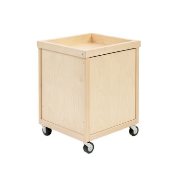 Slate Bluff Empty Rolling Workshop Cart - Beige