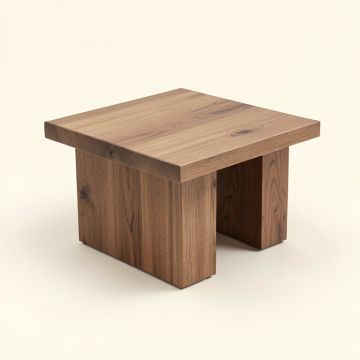 Cast Naturals Block Coffee Table (synthetic illustration; no displayed measurements)